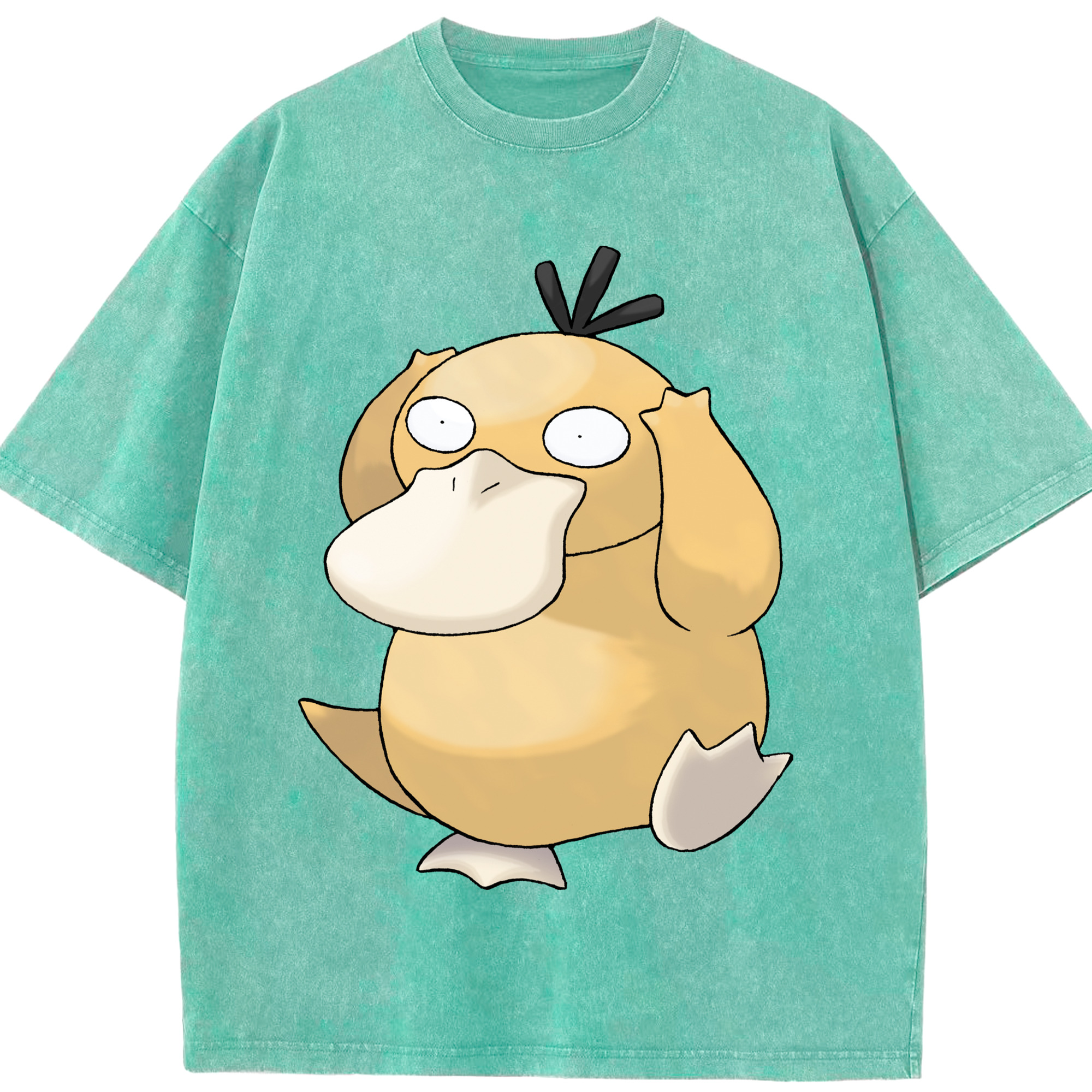 （画像用） ポケットモンスター Pokémon 綿100% ヴィンテージ風 半袖Tシャツ（フロントプリント）